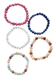 Colourful Pearl Bracelets