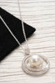 Spiral Pearl Pendant