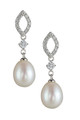 Sapphire Pearl Earrings