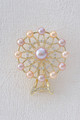 Pearl Ferris Wheel Brooch