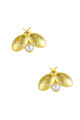 Pearl Ladybird Earrings