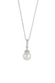 Akoya Pearl & Diamond Pendant