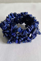 Lapis Chip Stretch Bracelet