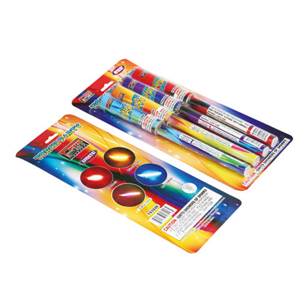 Torch Party T Sky Fireworks