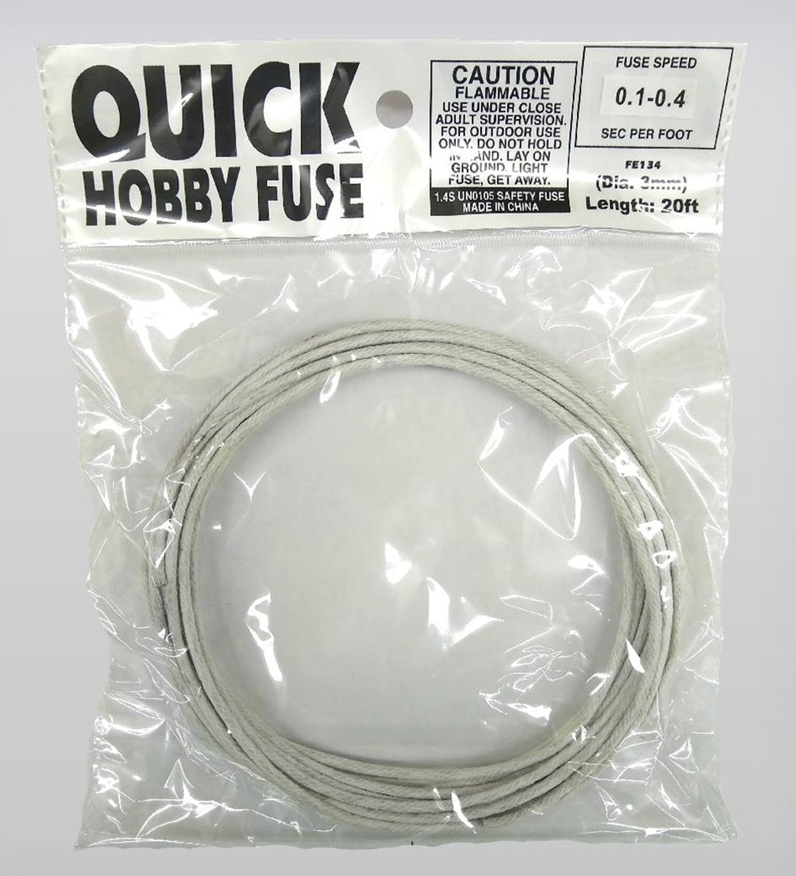 Quick Cannon Hobby Fuse White - 28.6 - 29.3 Feet Per Second