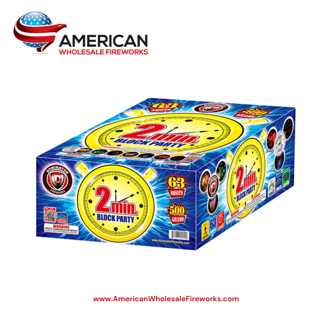 2 Minute Block Party - 500 Gram Cake