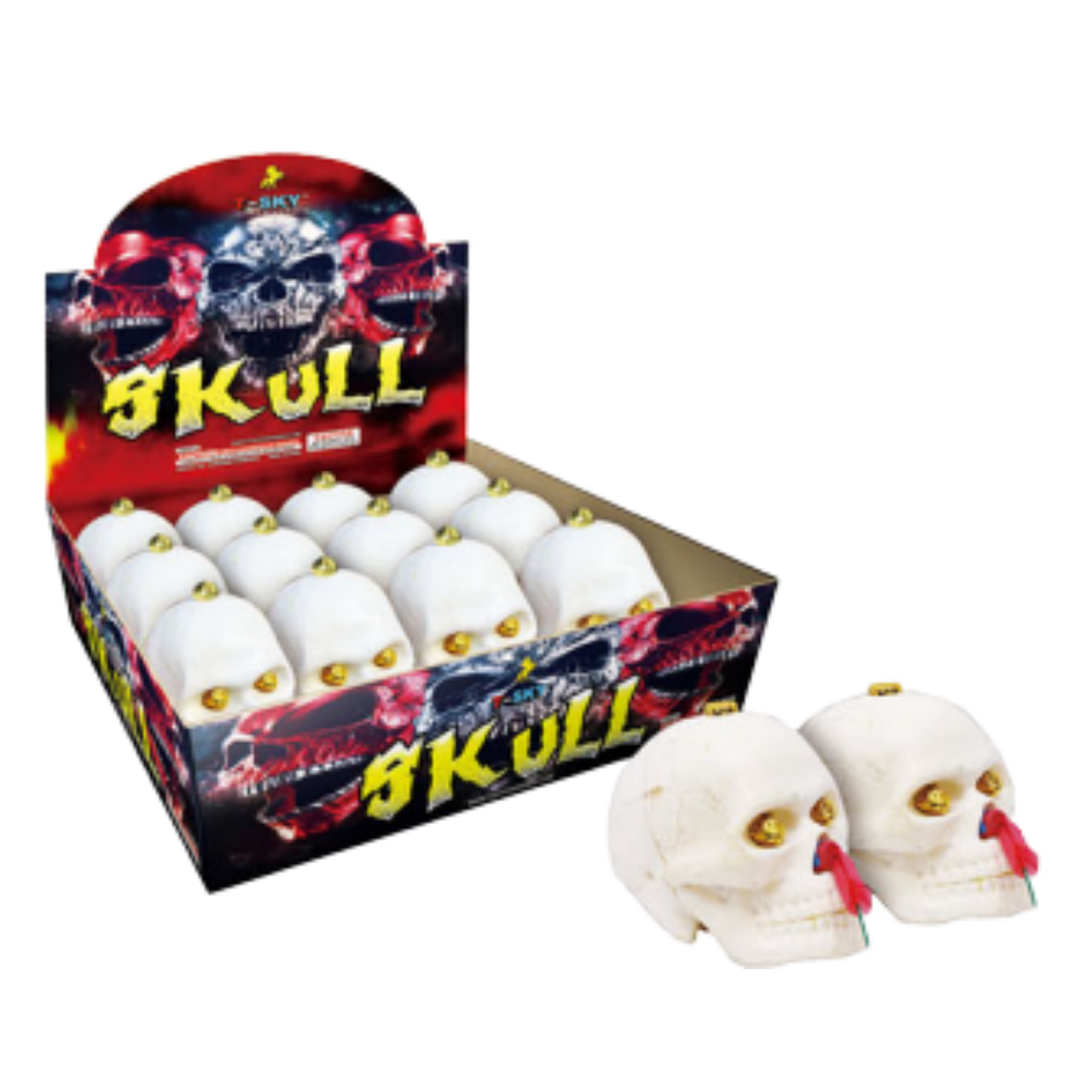 Skull - T Sky Fireworks