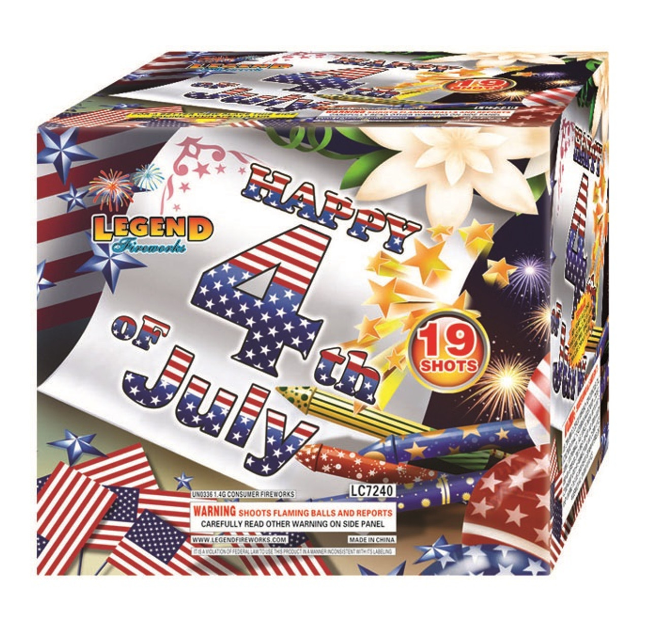 Happy 4th of July - Legend Fireworks