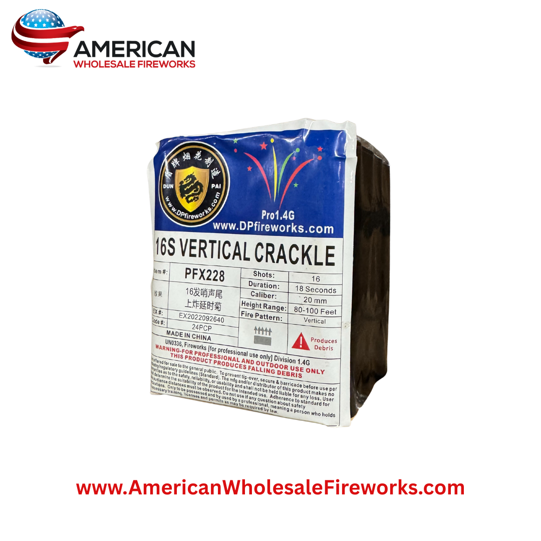 Cake - 16s Vertical Crackle - 200 Gram 1.4 Pro Cake
