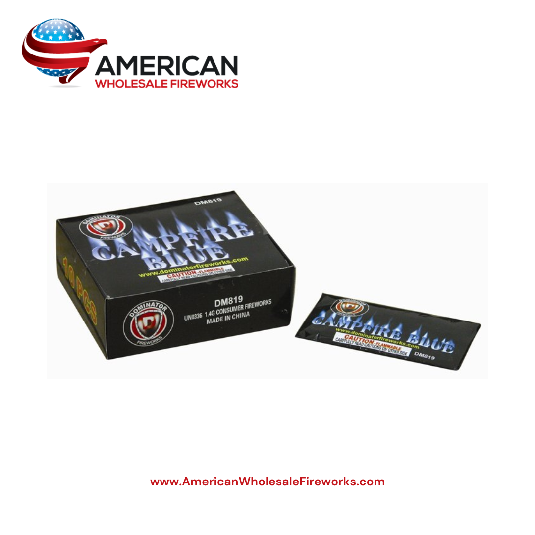 Campfire Blue (Box of 10) - Novelty and Smoke