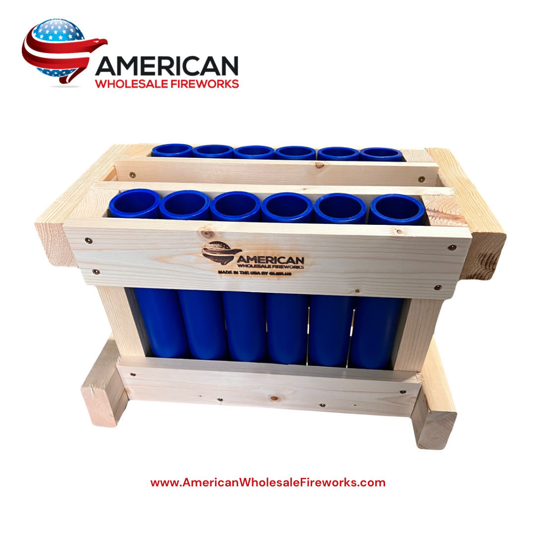 Pyro Revenant Rack 12 Shot Fan Rack - Pyro Supply/Mortar Racks