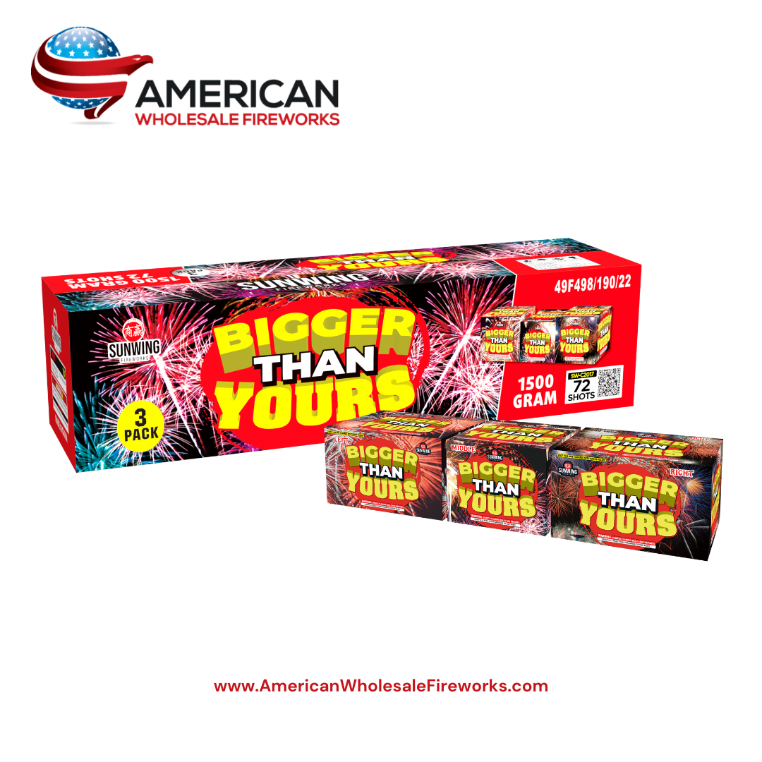 Bigger Than Yours (Case of 3) - 500 Gram Cake Assortment