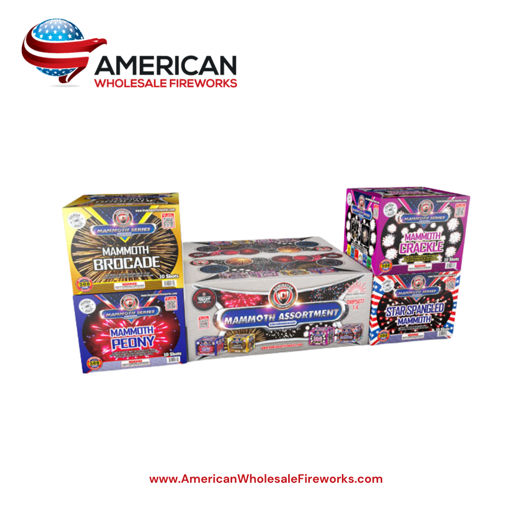 Mammoth Aerial Assortment - 500 Gram Cake Assortment