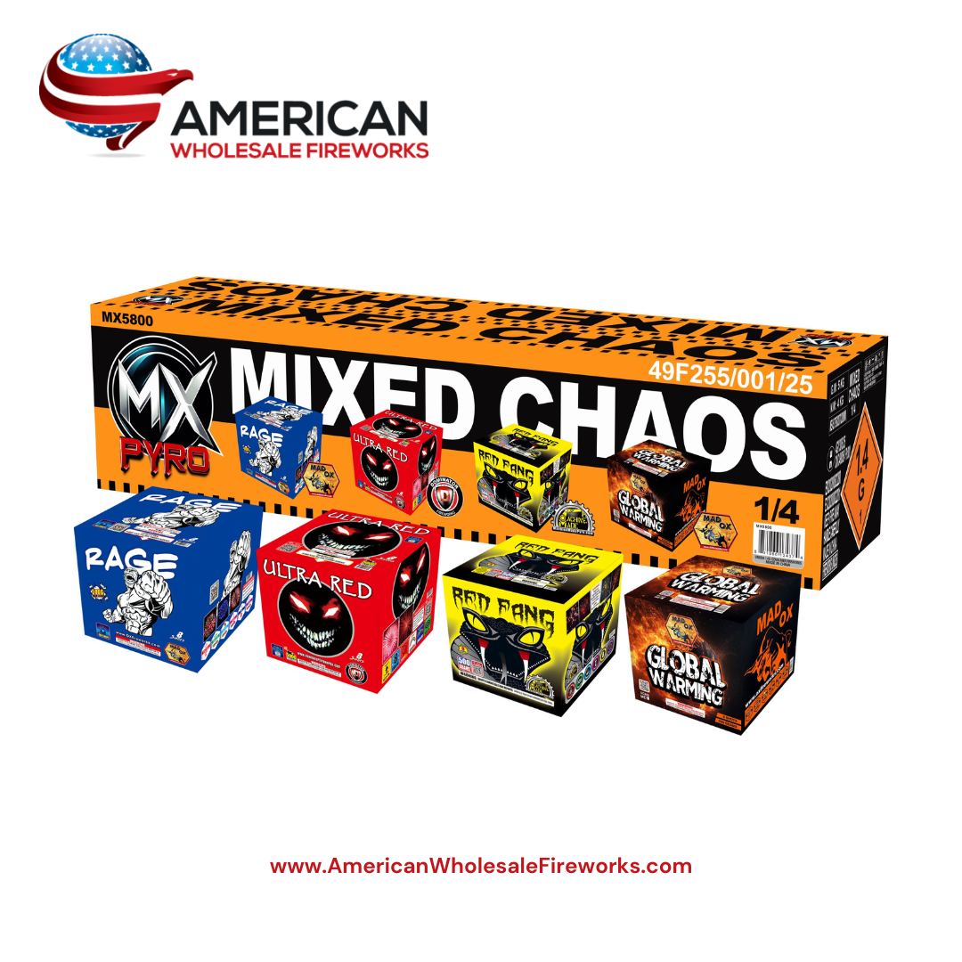 Mixed Chaos (Case of 4) - 500 Gram Cake Assortment
