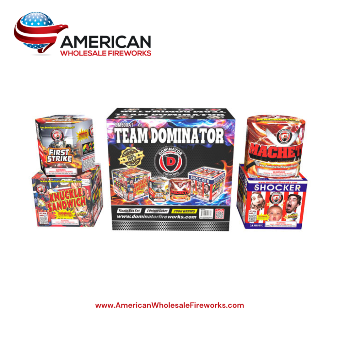 Team Dominator (Case of 4) - 500 Gram Cake Assortment