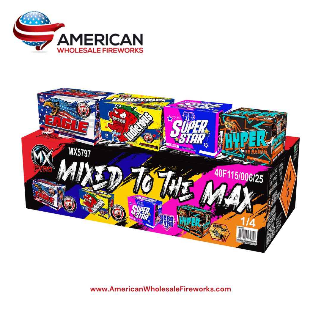 Mixed to the Max (Case of 4) - 500 Gram Cake