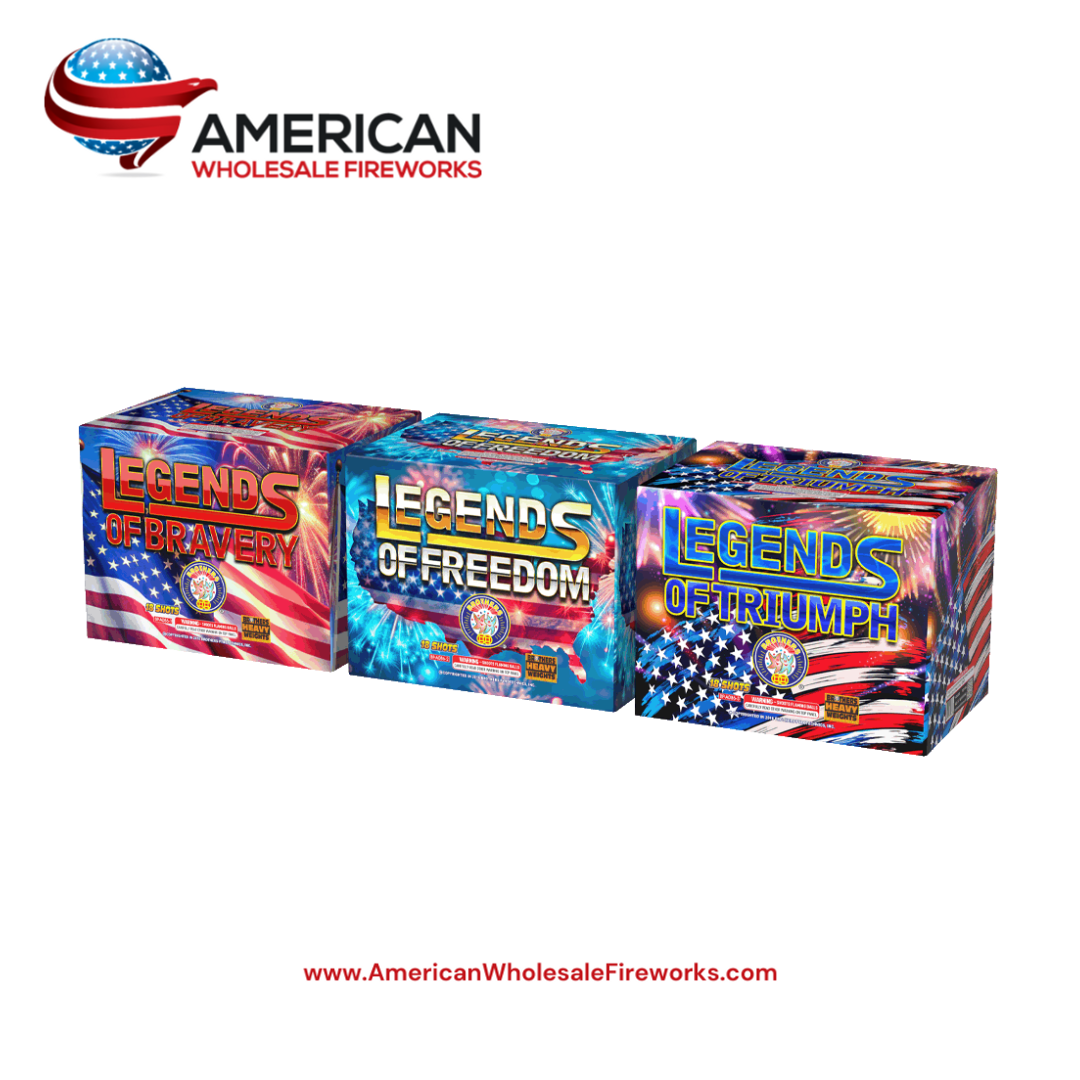 Legends (Case of 3) - 500 Gram Cake Assortment