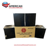 Cake - 12 Shot Multi-Color Falling Leaves (Case of 4) Cake - 12 Shot Multi-Color Falling Leaves (Case of 4)