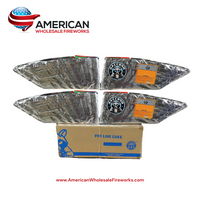 Cake - 52s Butterfly Purple Star with Green Strobe Mine (Case of 4 Wings)