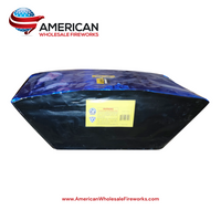 Cake - 225s Fan Shape Brocade Tail & Blue (WPL16CA225-03-A)