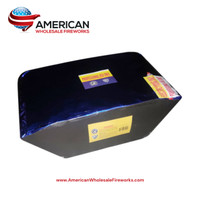 Cake - 81s Z Shape Brocade Tail Spit Brocade Waterfall with Red/Green Strobe Pistil (WPL25CA81-01-A)