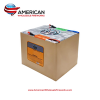 Cake - 42s Neon Glittering Tail to White Strobe & Red Falling Leaves