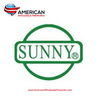 Shells - 2.5" Red Ring w/Gold Strobe Pistil - 72 per Case