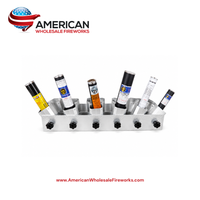 50mm Aluminum Single Shot Tube Rack – 18 Shot