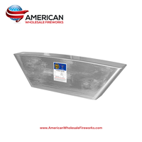 Slice - 13s Red Strobe Mines, Silver Swimming Stars with Blue Mines (3-Layer Instant)