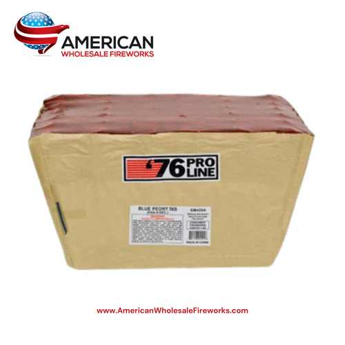 Cake - 36s Blue Peony (25 Seconds)