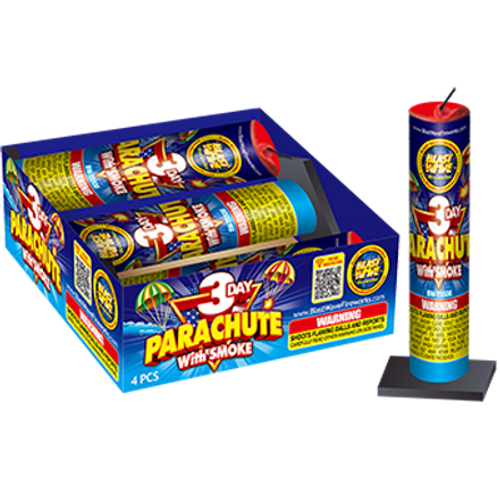 3 Day Parachutes with Smoke