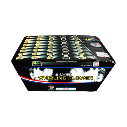 Silver Whirling Flower