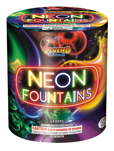 Neon Fountain