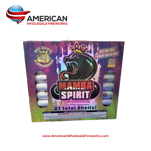 Mamba Spirit 5" Canister Shells