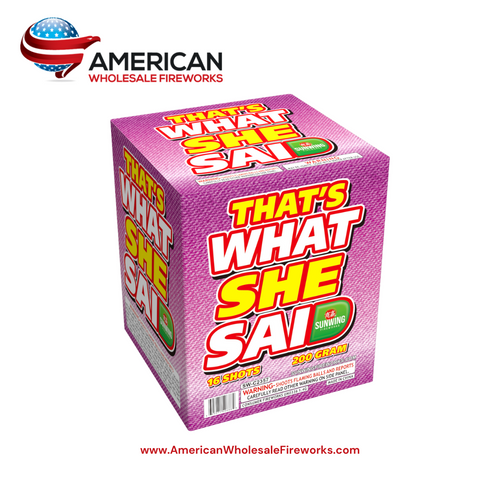 That's What She Said