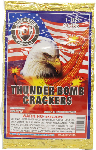 Brick of Firecrackers (80 Packs of 16) Thunderbomb