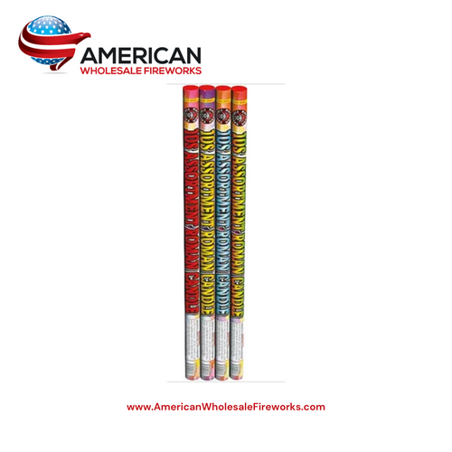 Assorted Roman Candle 10s - Monkey Mania