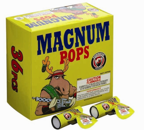 Magnum Pistol Party Poppers