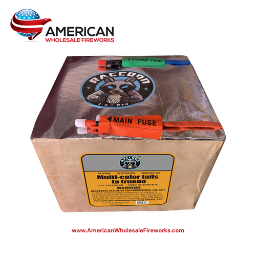 Cake - 100s Thunder Cake Multi-Color Tails to Thunder