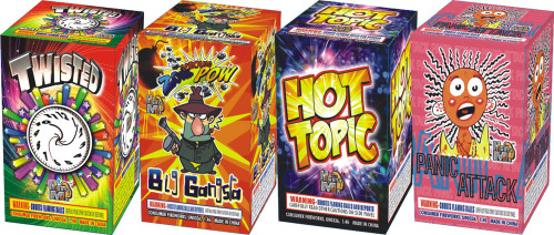 Mines and Shells 9s Assortment (Set of 4)