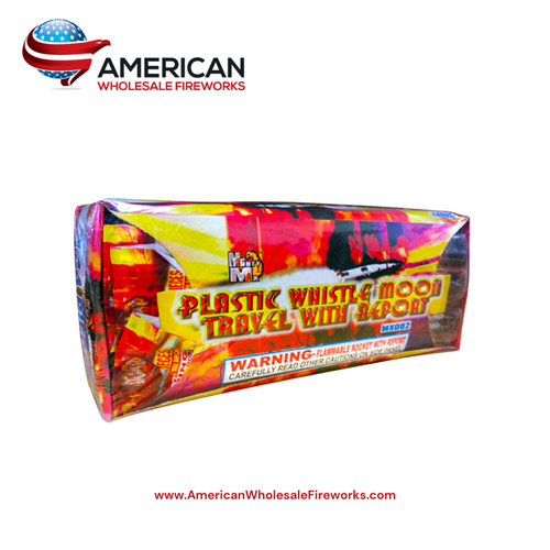 Plastic Whistle Moon Traveler (Mighty Max) - Bottle Rocket