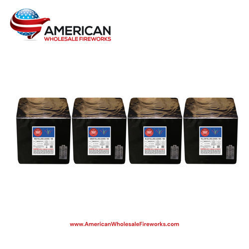 Cake - 16s Multi-Color Falling Leaves (Set of 4)