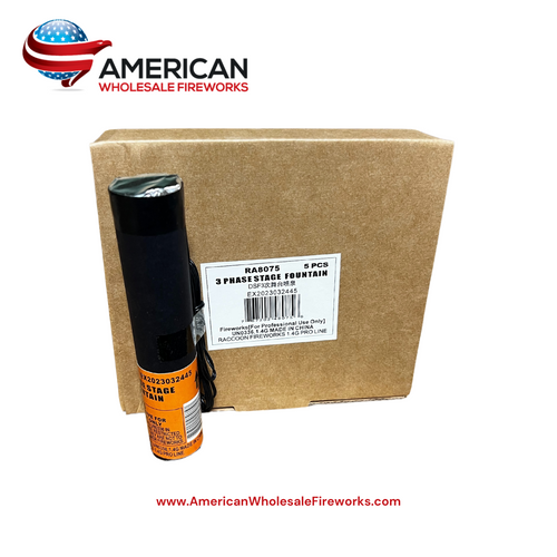 Stage Fountain - 3 Phase (Sleeve of 5)