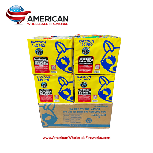 Compound Cake - 168s Salute to the Nation (Case of 4)