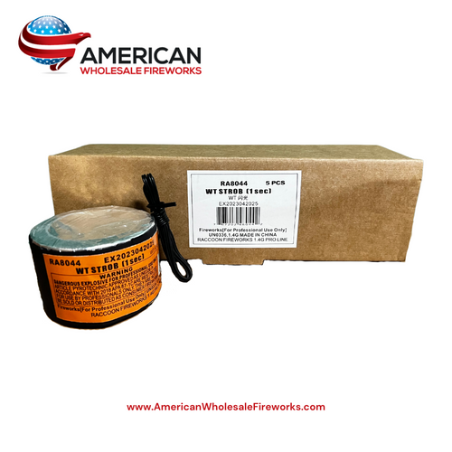 Flash - Strobe (1 Second) 6.8X4.5cm (Sleeve of 5)