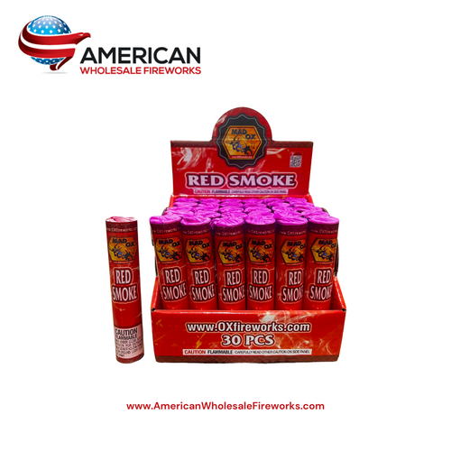 Mad Ox Smoke Tube - Red (Single)