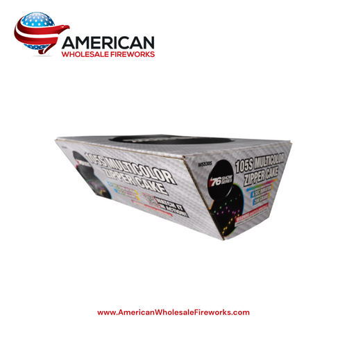 Multicolor Zipper Cake 105 Shot