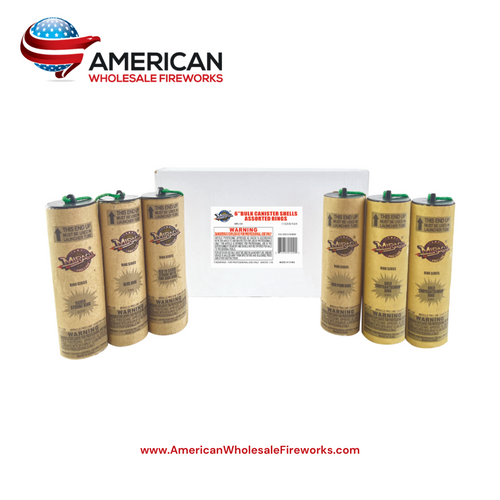 Bulk Shells - 6 Pack Assorted Rings Series 6"