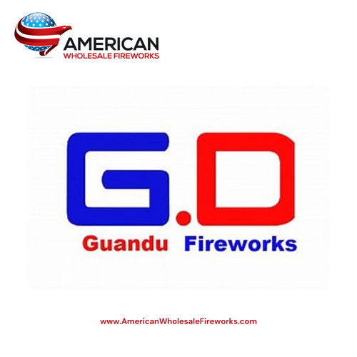 Shells - 6" Blue Peony w/Brocade Ring & Red Strobe Pistil - 9 Per case