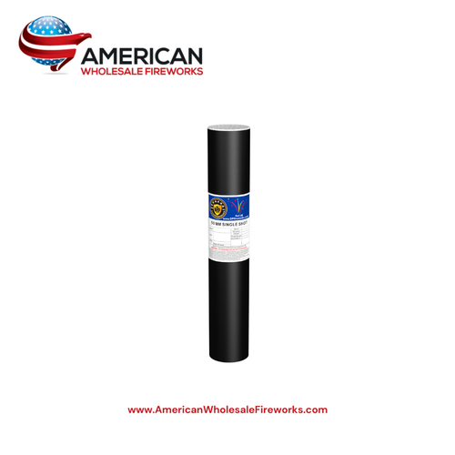 Shell - 50mm Color Changing Brocade Horsetail to Red Strobe